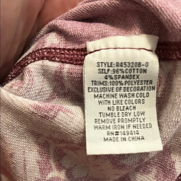 Johnny Was Purple Dragon Design Pullover Hoodie Sweatshirt Modern Bohemian - Picture 14 of 14